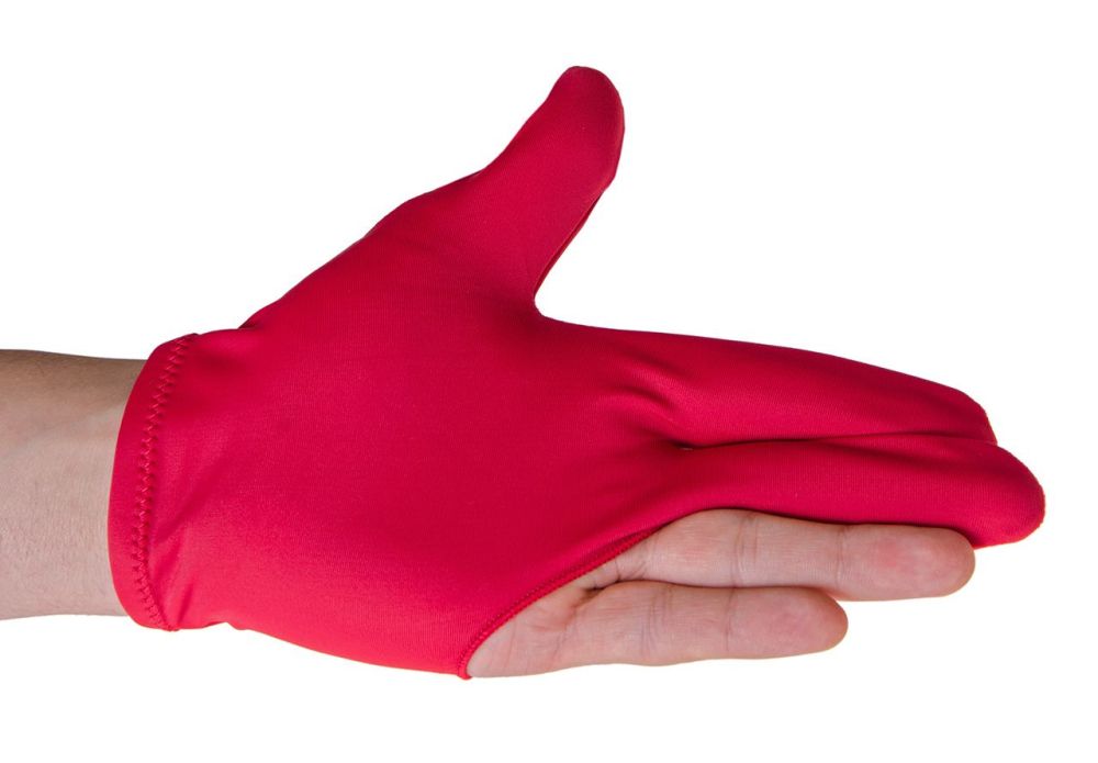 Фотографии Перчатка бильярдная «Dynamic Pro» (бургунд)