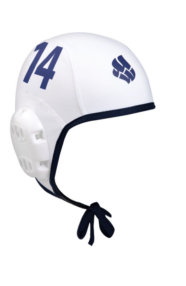 Фото Шапочка для водного поло Mad Wave Waterpolo Caps M0597 01 14 02W белый