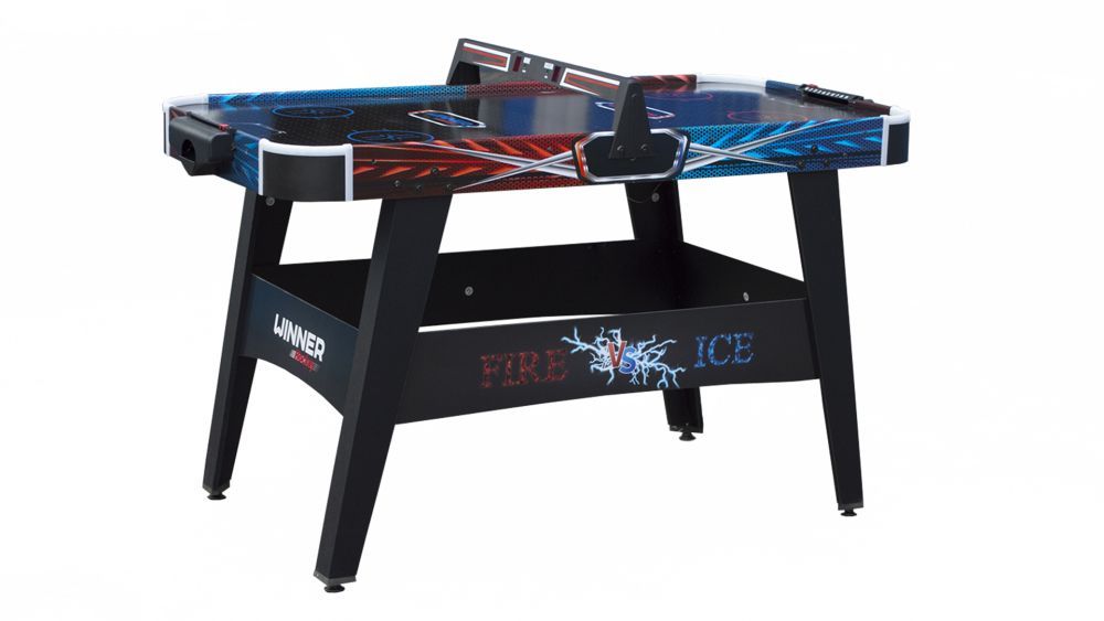 Фотографии Игровой стол - аэрохоккей "Fire & Ice" 4 футов