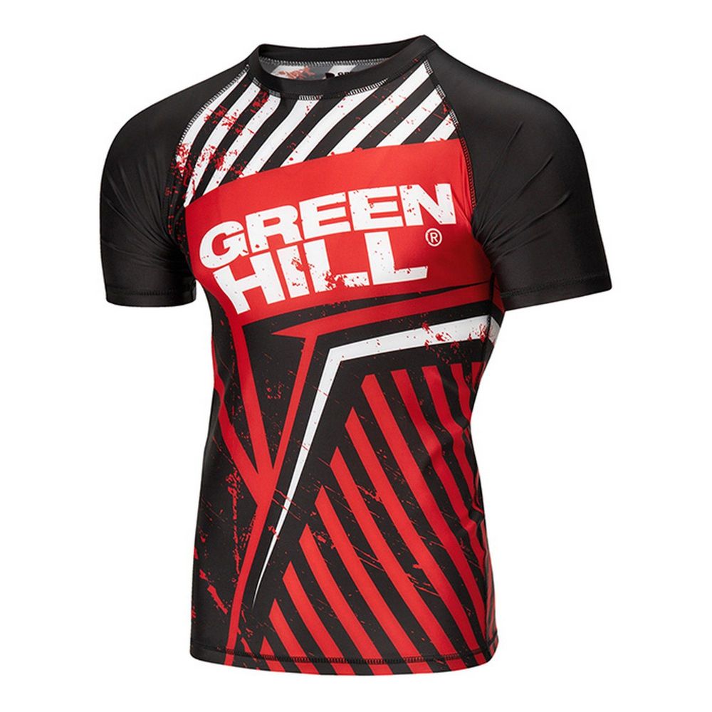 Фотографии Рашгард Green Hill RGS-4051 красно-черный