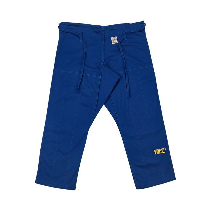 Фотографии Кимоно дзюдо Green Hill Professional gold IJF approved JSPT-10362, синее