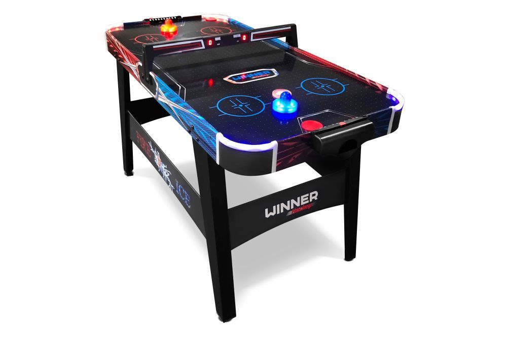 Фотографии Игровой стол - аэрохоккей "Fire & Ice" 4 футов