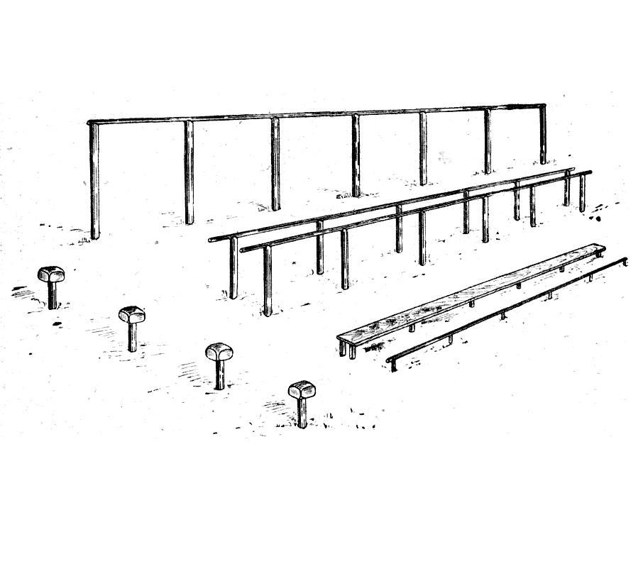 Фотографии Спортивный городок для армейского подразделения