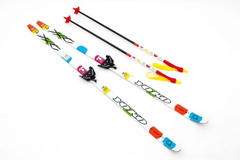Фотографии Лыжи Комплект 75 мм STC STEP Yoko Full Color (упак. 6 комп.)