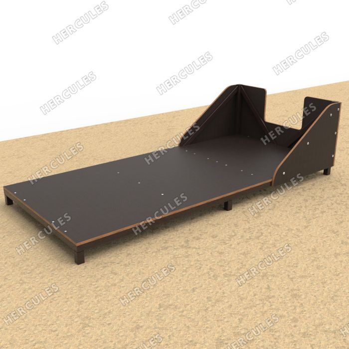 Фото Окоп для школьной полосы препятствий