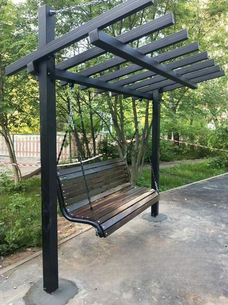 Фотографии Качели парковые тип 3