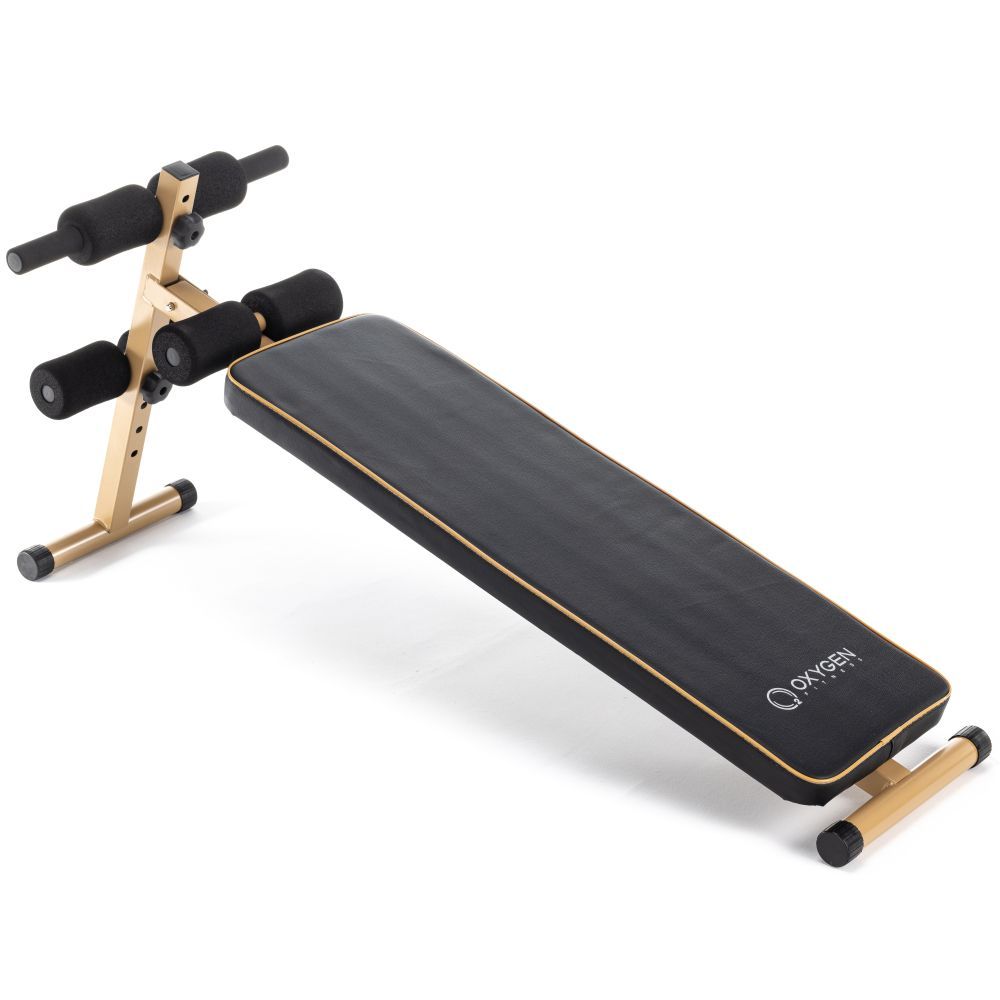 Фото Скамья для пресса прямая домашняя OXYGEN FITNESS MORAN
