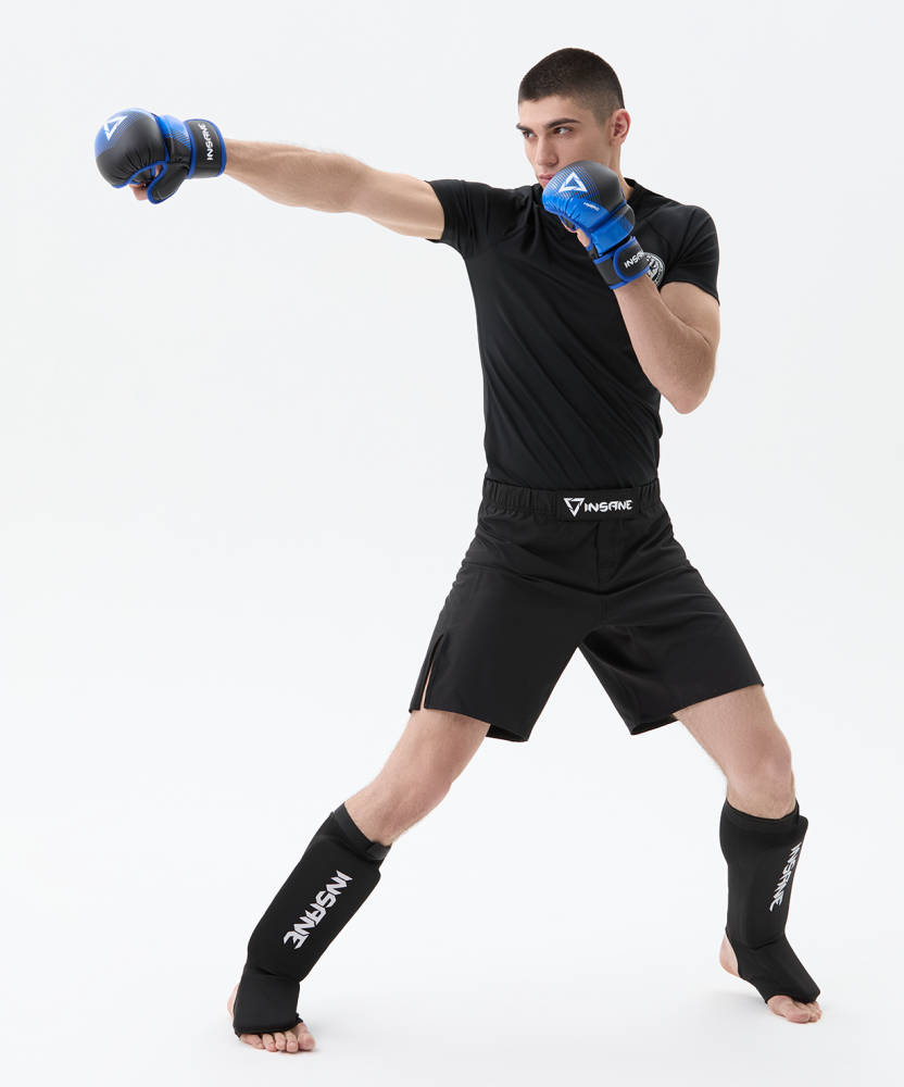 Фотографии Перчатки INSANE MMA HYBRID, синий