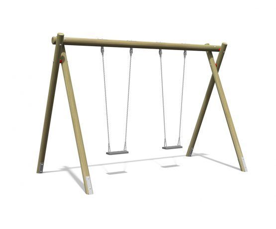 Фото Качели двухместные