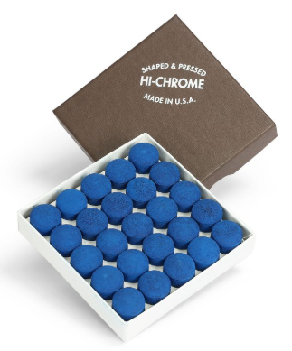 Фотографии Наклейка для кия "Hi Chrome"9 мм (50 шт)
