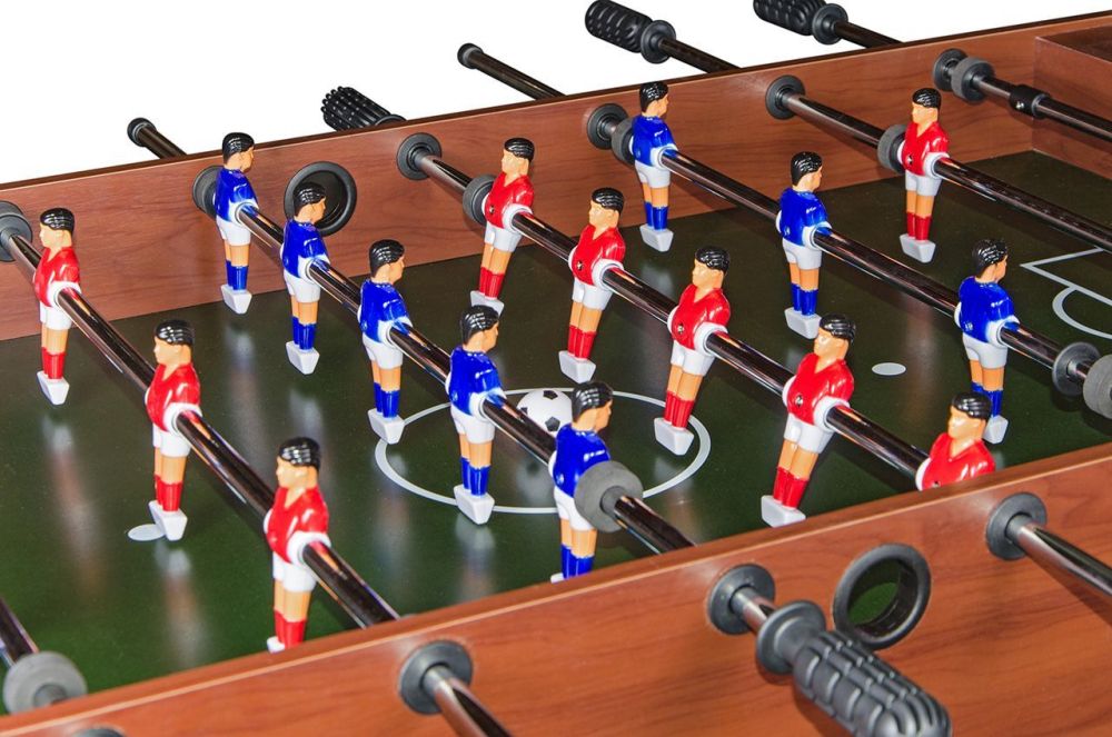 Фотографии Игровой стол - футбол "Standart" (122x61x78.7 см, коричневый)