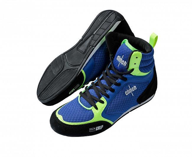 Фотографии Боксерки Clinch Punch 2.0 сине-зелено-черные C418