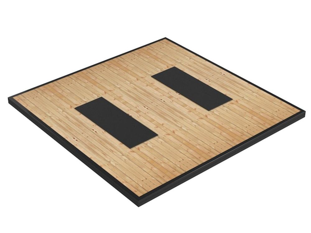 Фото Помост тяжелоатлетический трен. 3х3х0,10м  Pioner A12152