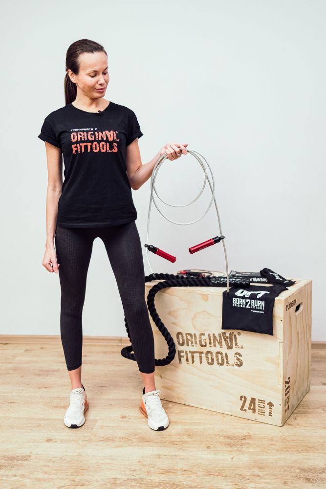 Фотографии Скакалка тяжелая BORN2BURN