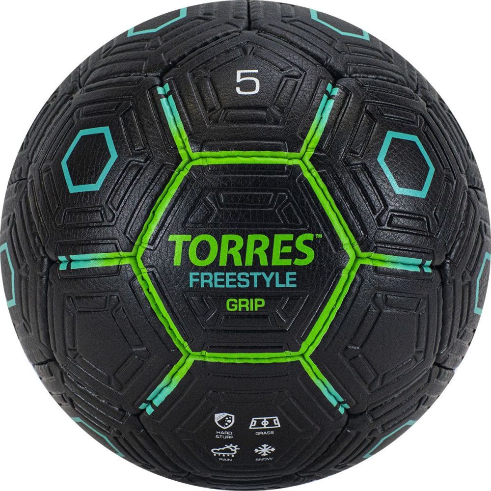 Фото Мяч футбольный TORRES Freestyle Grip F320765, размер 5