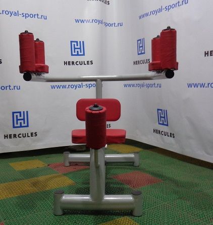 Фото А-176g Гидравлический тренажер для косых мышц живота "Скручивание"