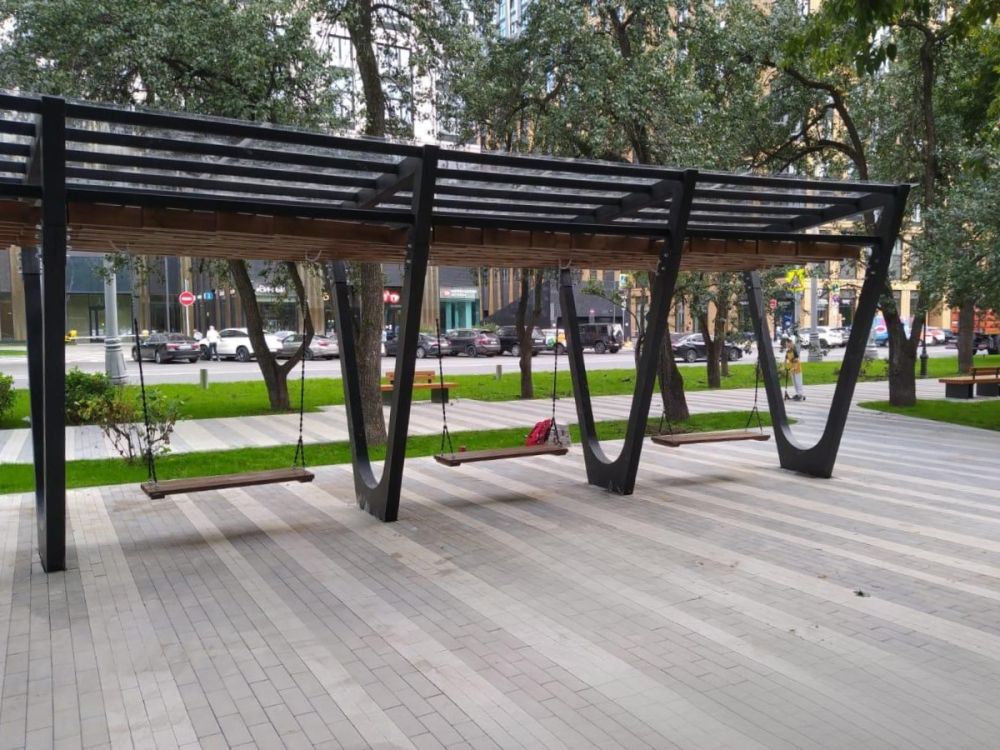 Фотографии Пергола-качели «Релакс»