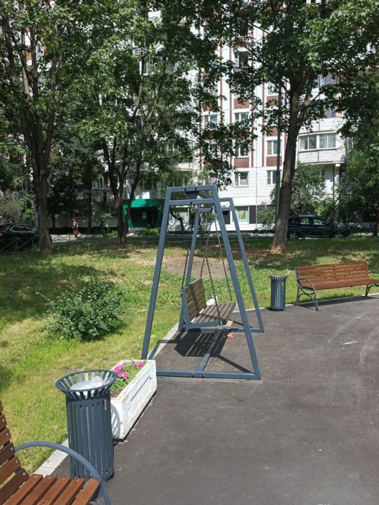 Фотографии Качели садово-парковые «Фикс»