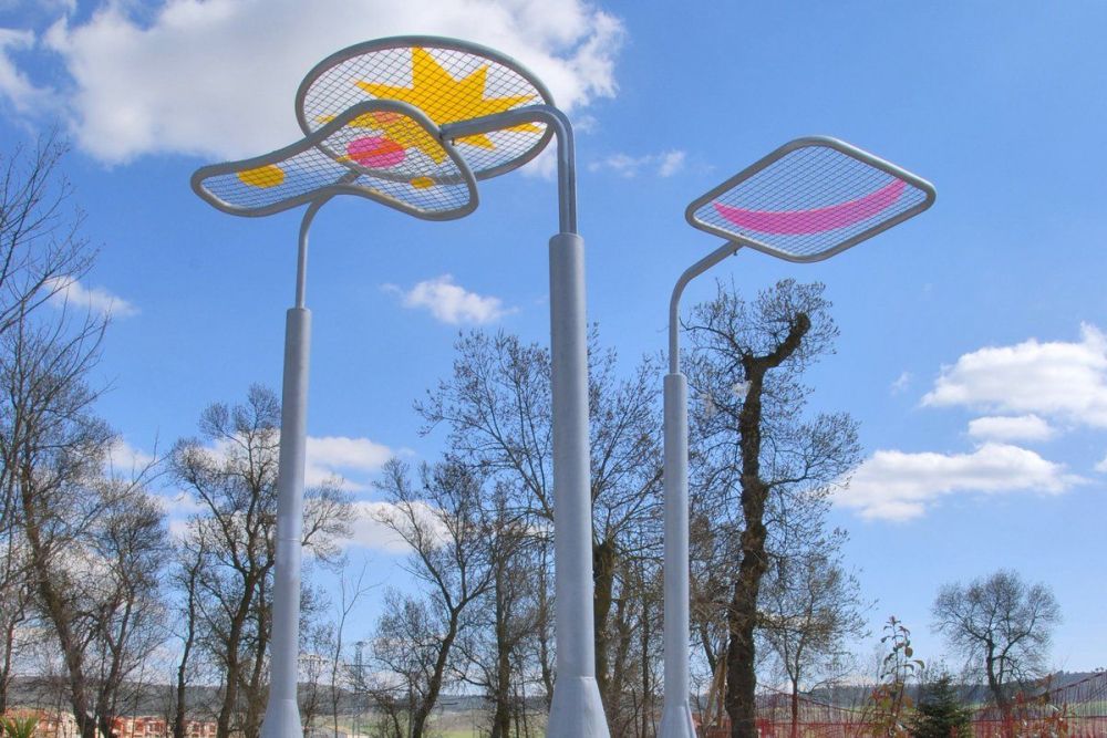 Фото Теневой навес Управляемая тень