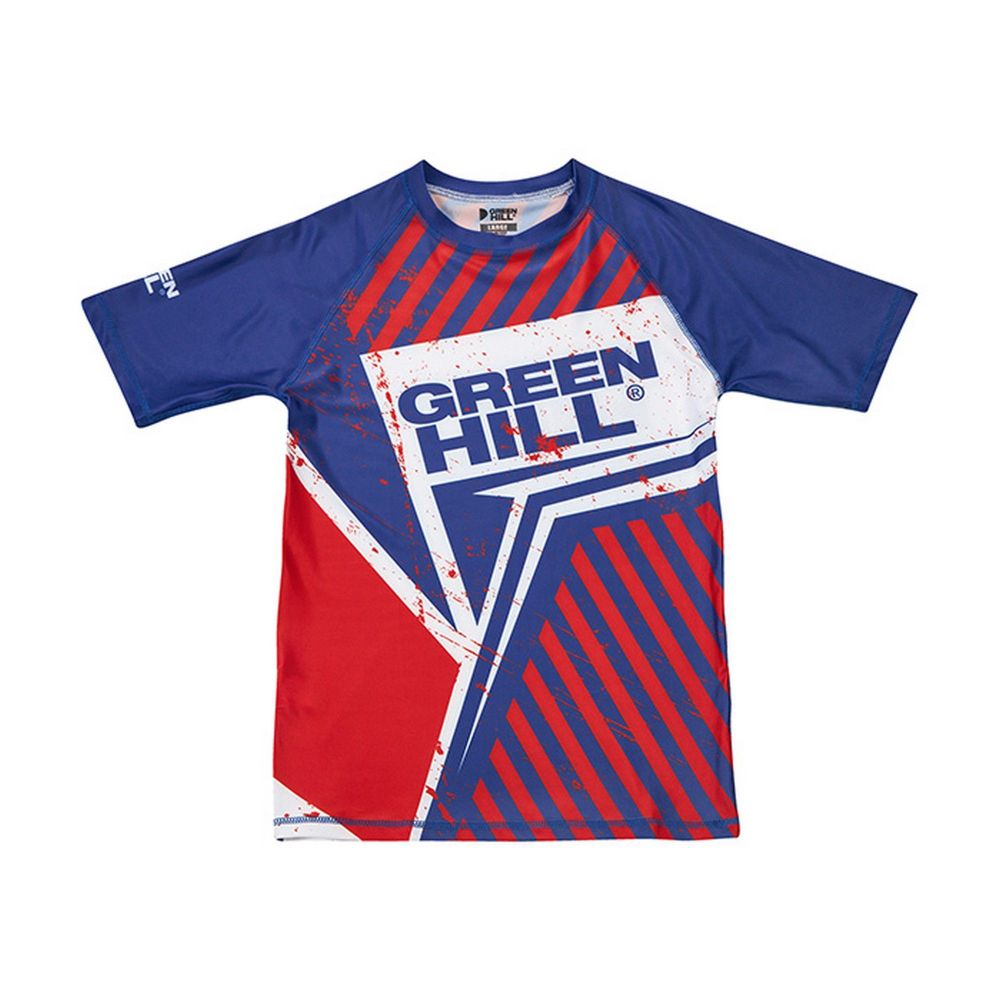 Фотографии Рашгард Green Hill RGS-4051 красно-синий