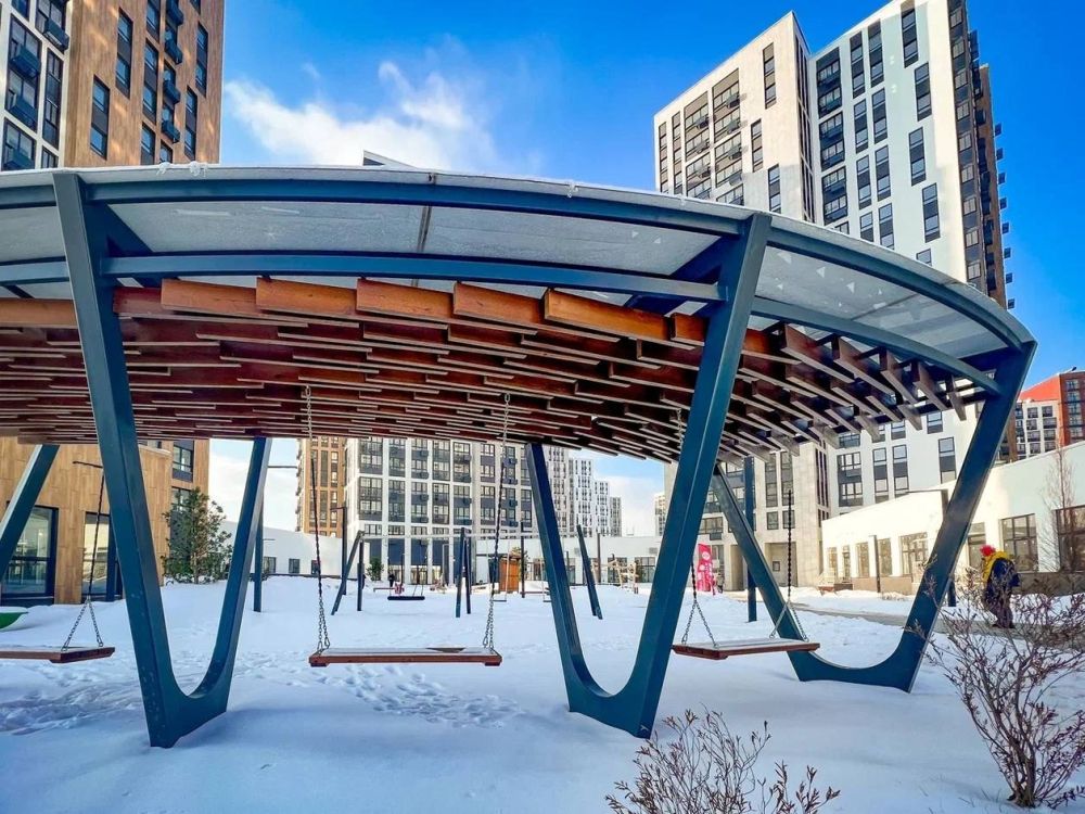 Фотографии Пергола-качели «Релакс»
