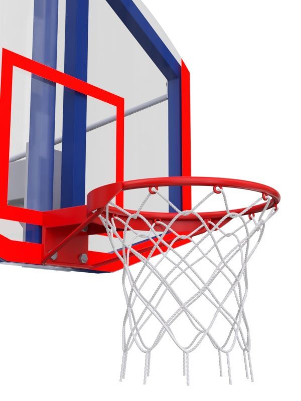 Фотографии Стойка регулируемая со стритбольным щитом из оргстекла и усиленным кольцом  Pioner A13437