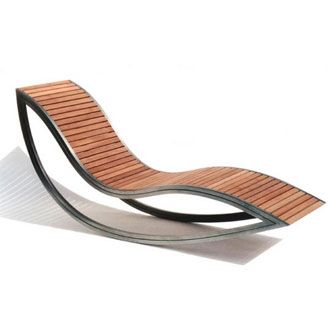 Фото Шезлонг-качалка