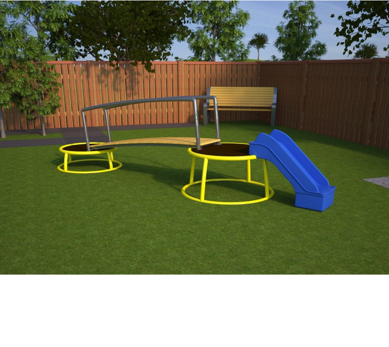 Фото Мобильная детская игровая площадка Мини-1