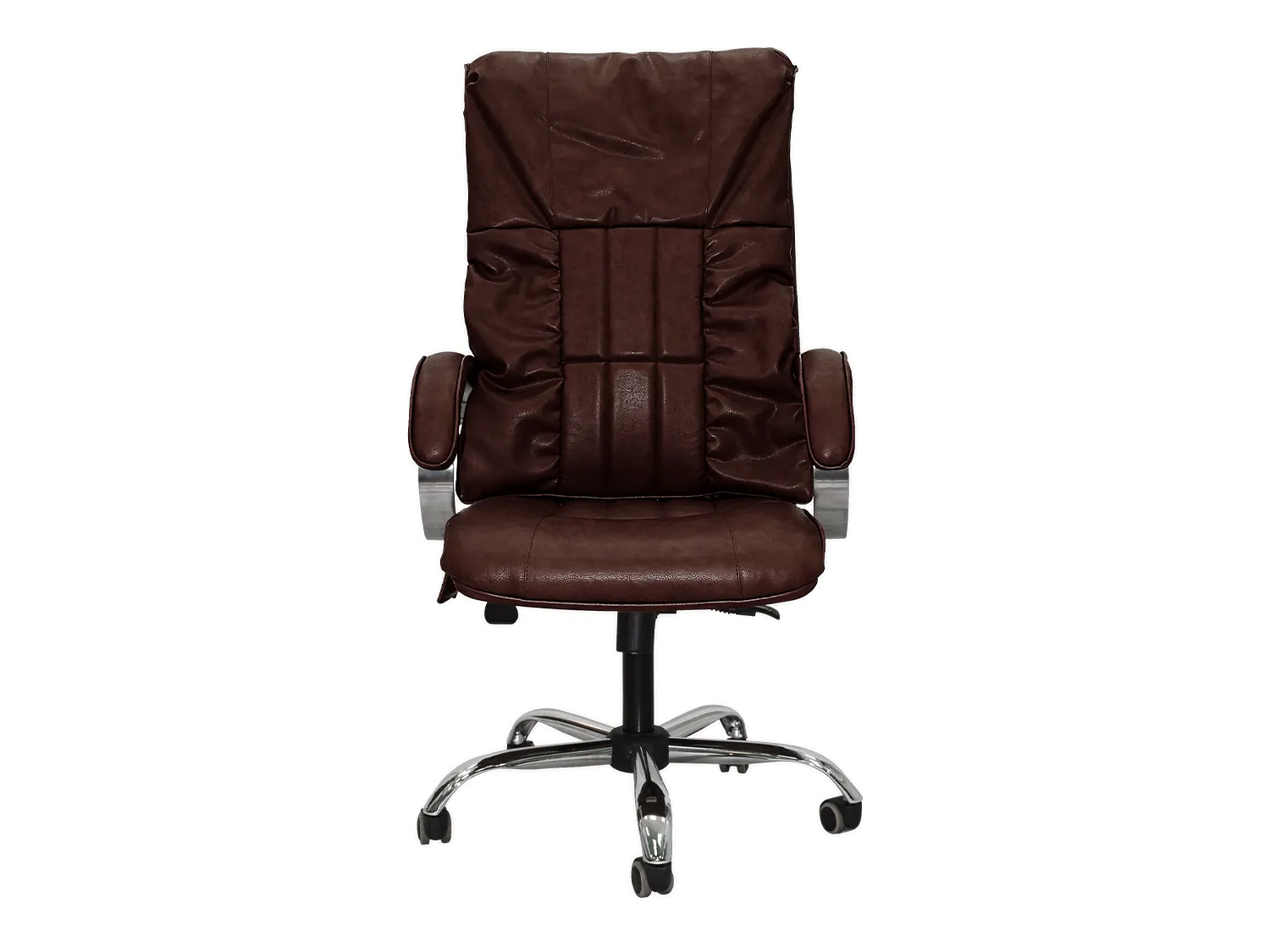 Офисное массажное кресло EGO BOSS EG1001 LKFO ШОКОЛАД (Арпатек)