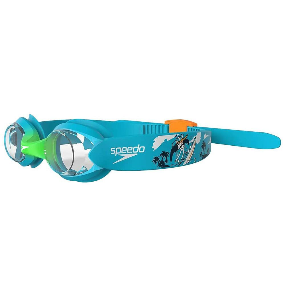 Фото Очки для плавания детские SPEEDO Illusion Infant Jr 8-1211514638, прозрачные линзы, 2-6 лет