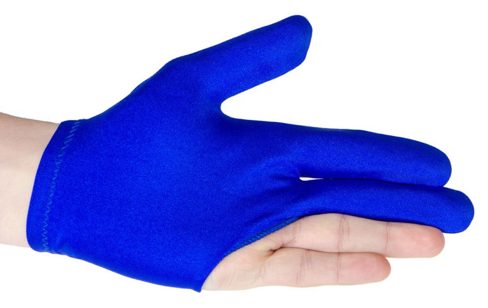 Фотографии Перчатка бильярдная «Renzline Start Blue» (синяя)