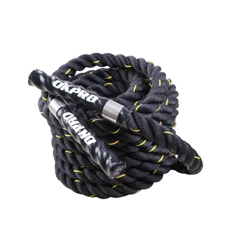 Фото Канат тренировочный 15 м толщина 38 мм телиреновый OKPRO