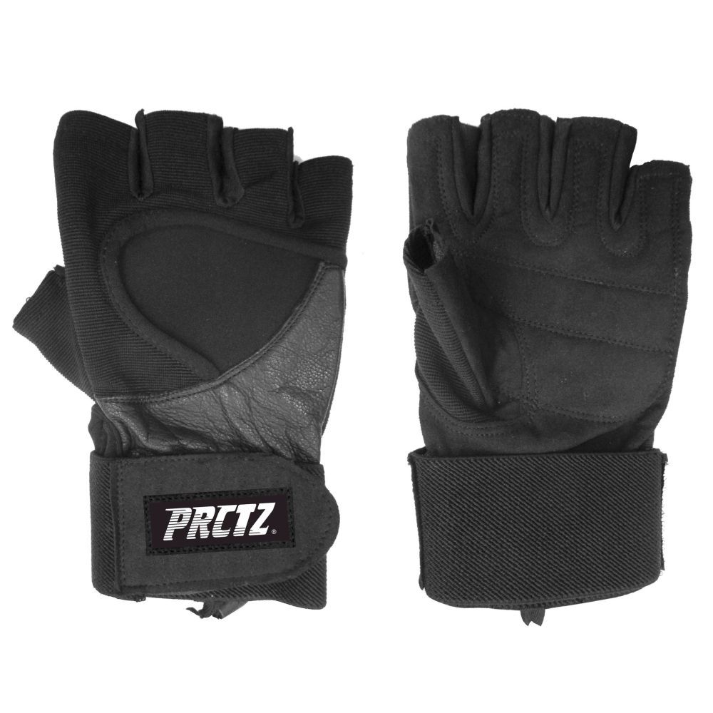 Фото Перчатки для фитнеса c фиксатором запястья PRCTZ WRIST-WRAP GLOVES "M"