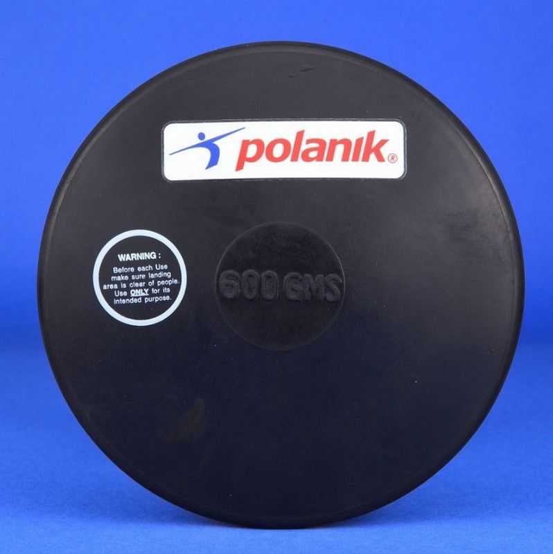 Фотографии Диск тренировочный, из твердой резины 1 кг Polanik HRD-1