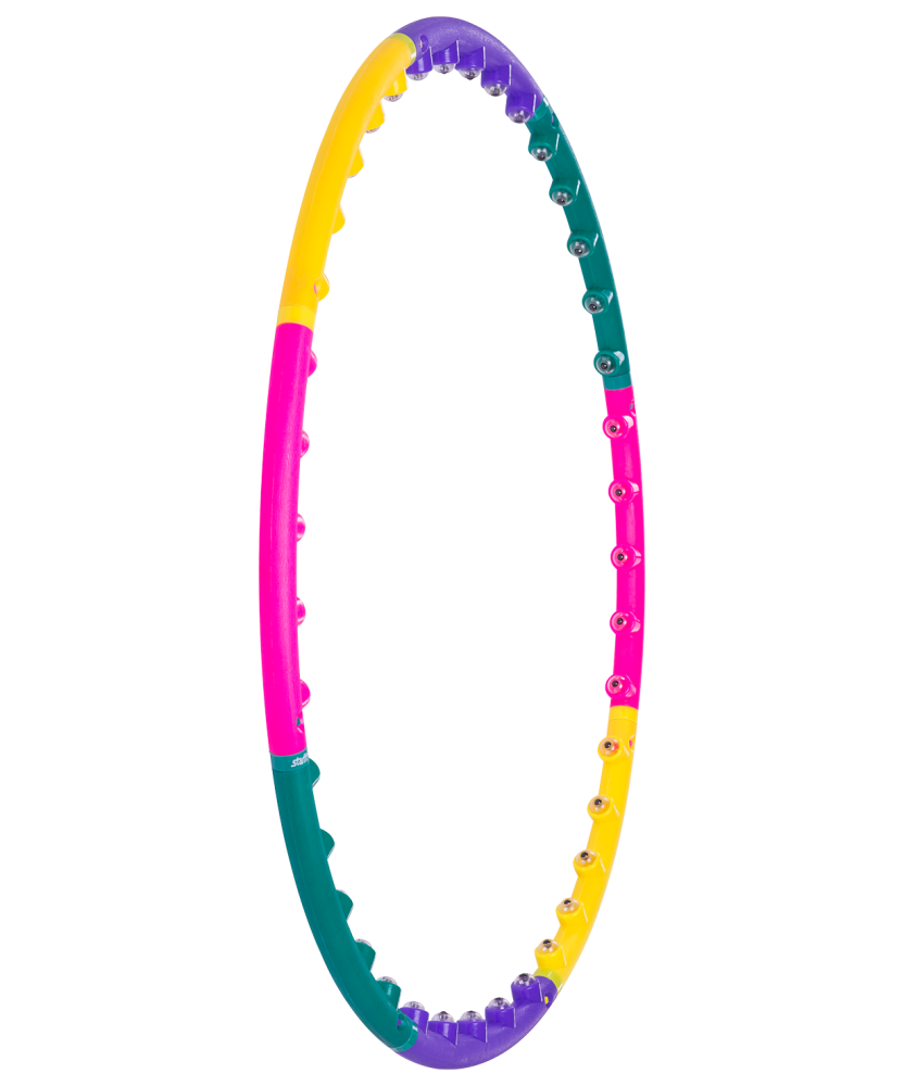 Фото Обруч массажный разборный HH-102, 98 см