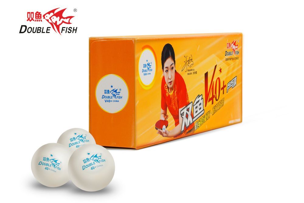 Фотографии Мячи для н/т Double Fish 1* Volant (10 шт/упак.) р-р.40+