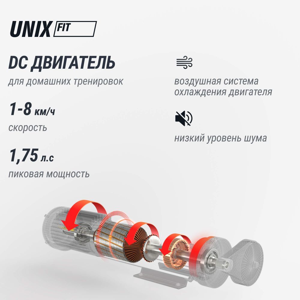 Картинки Беговая дорожка UNIX Fit R-210