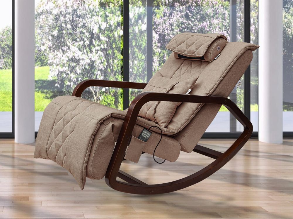 Массажное кресло качалка OTO Grand Life OT2007 Капучино (TONY3)