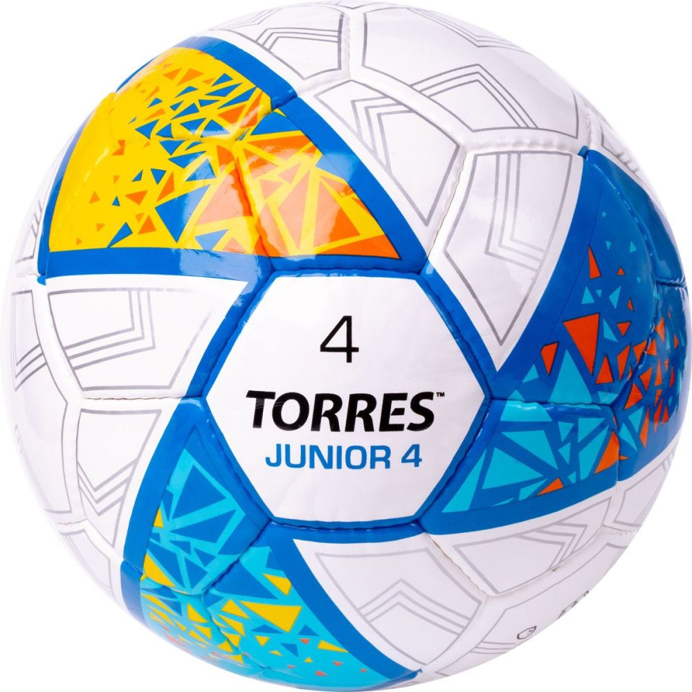 Фото Мяч футбольный TORRES Junior-4 F323804, размер 4