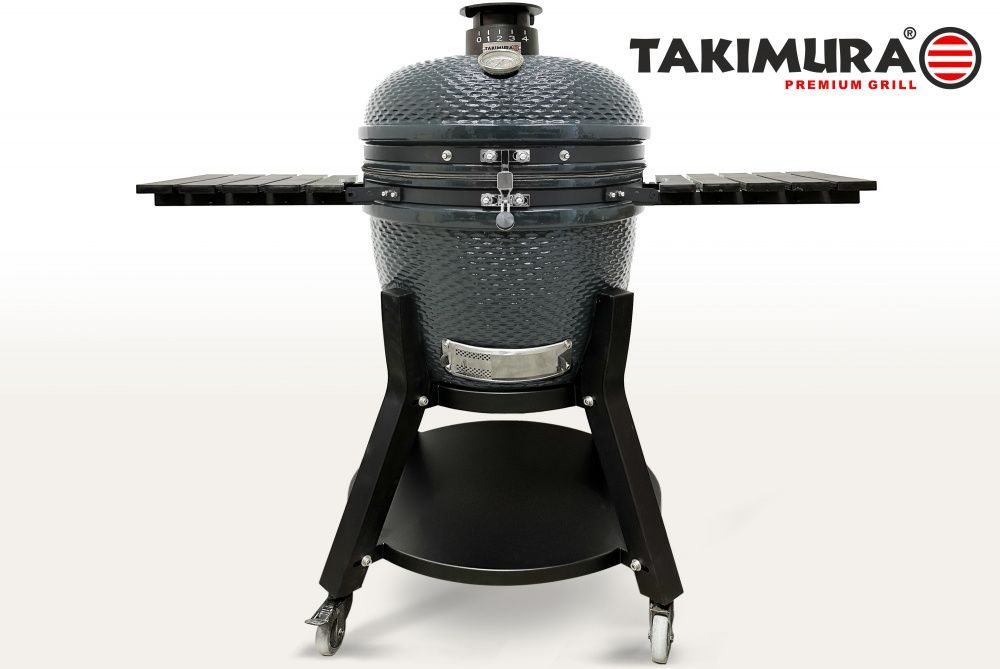 Фото Керамический гриль Takimura 24 дюйма (графит)