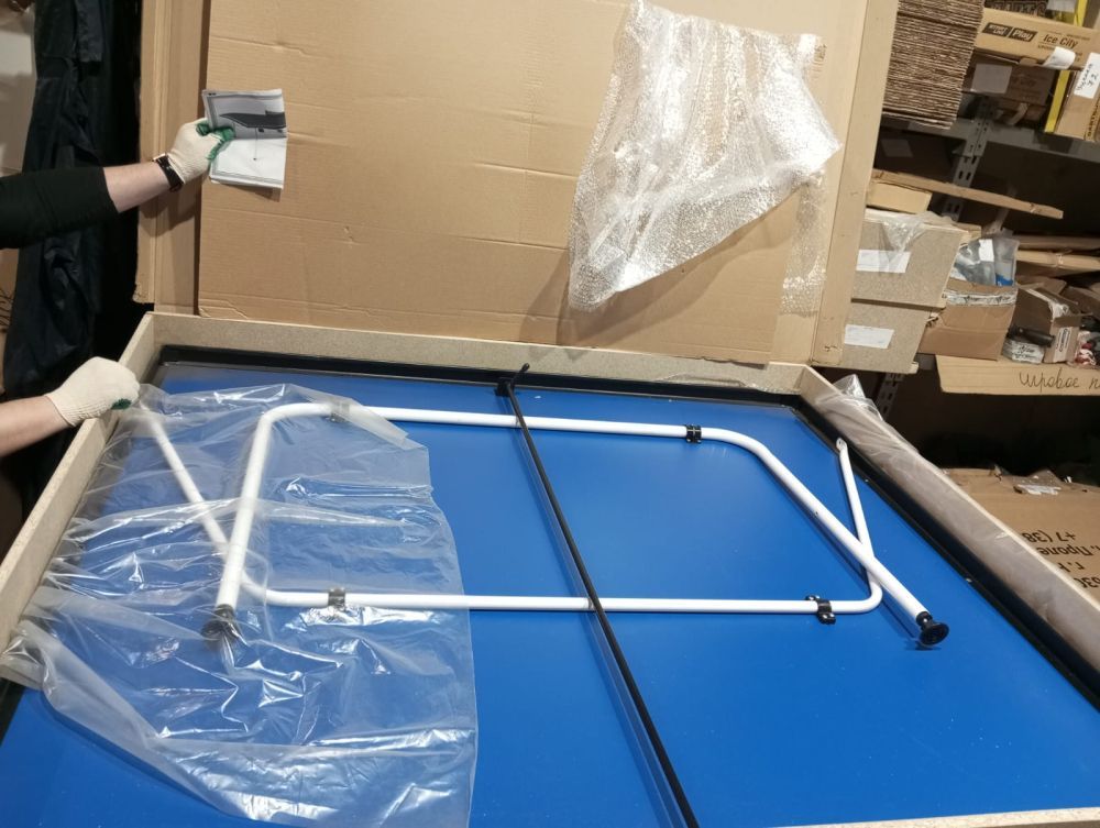 Фотографии Стол теннисный Compact EXPERT Синий УЦЕНКА №93