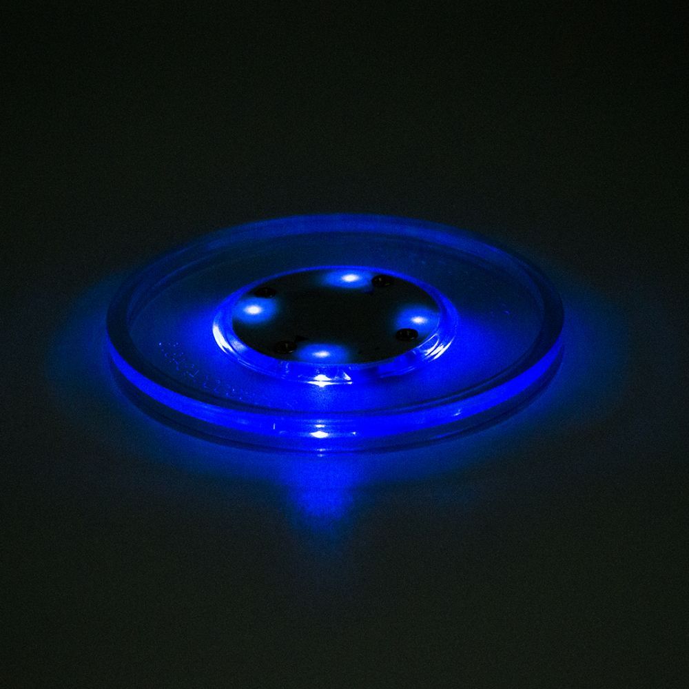 Фотографии Шайба для аэрохоккея LED "Atomic Top Shelf" (прозрачная, синий светодиод) D76 mm