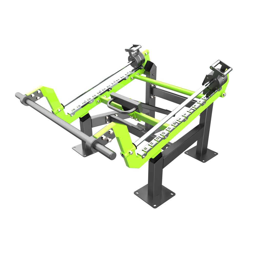 Фото Уличный тренажер Приседание с переменной нагрузкой