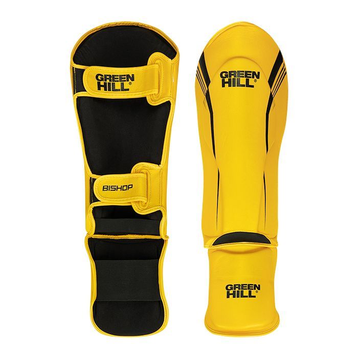 Фотографии Защита голень-стопа Green Hill Bishop желтая SIB-2277