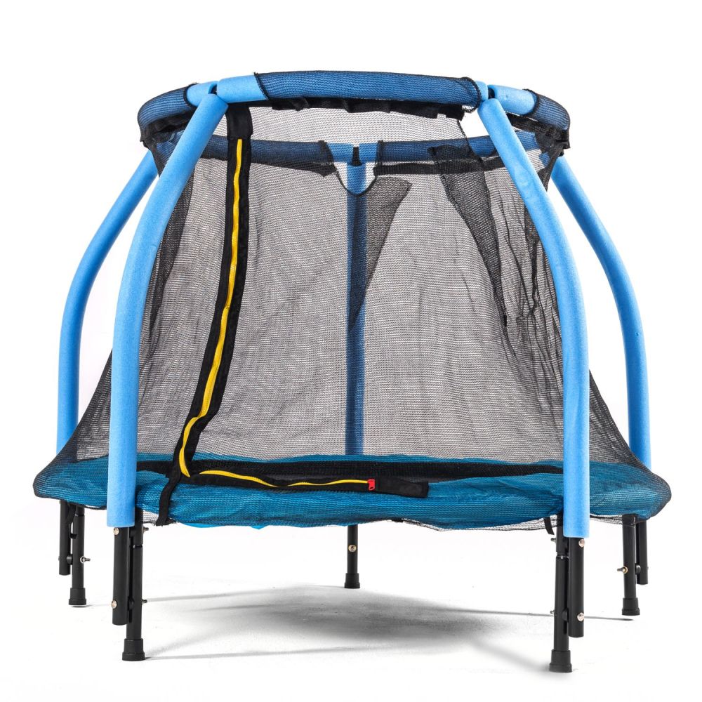 Фотографии Батут DFC JUMP KIDS 48" синий, сетка (120см)