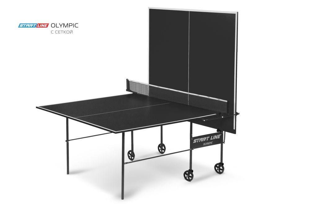 Фотографии Стол теннисный Olympic с сеткой Black