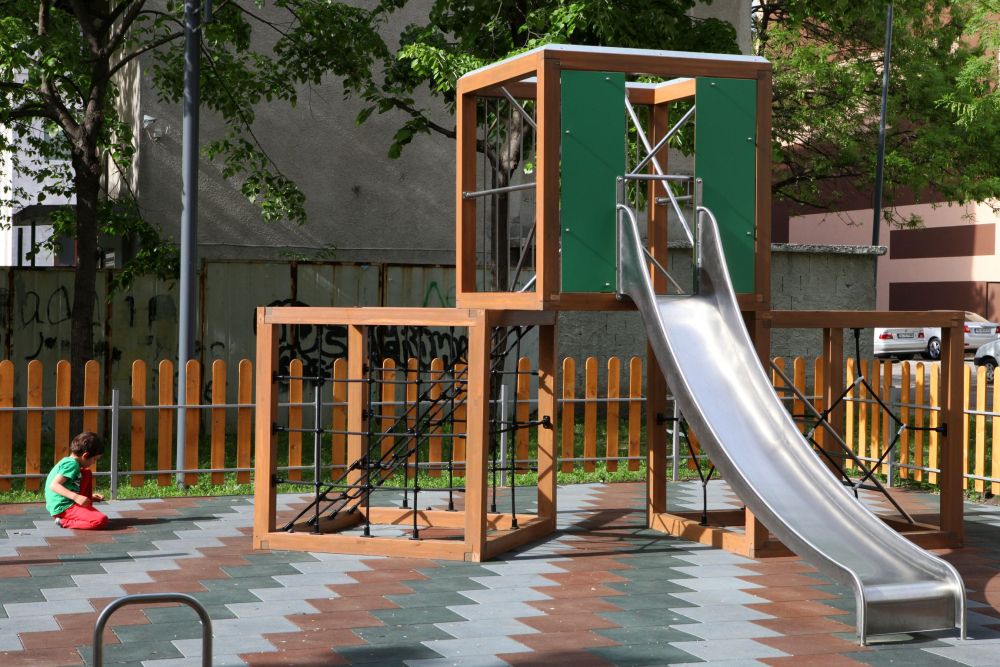 Фото Игровой комплекс Кубики