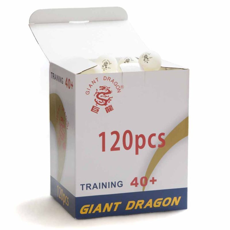 Фотографии Мячи Giant Dragon Training Silver 1* New 51.683.31.8 белый (120шт, в коробке)