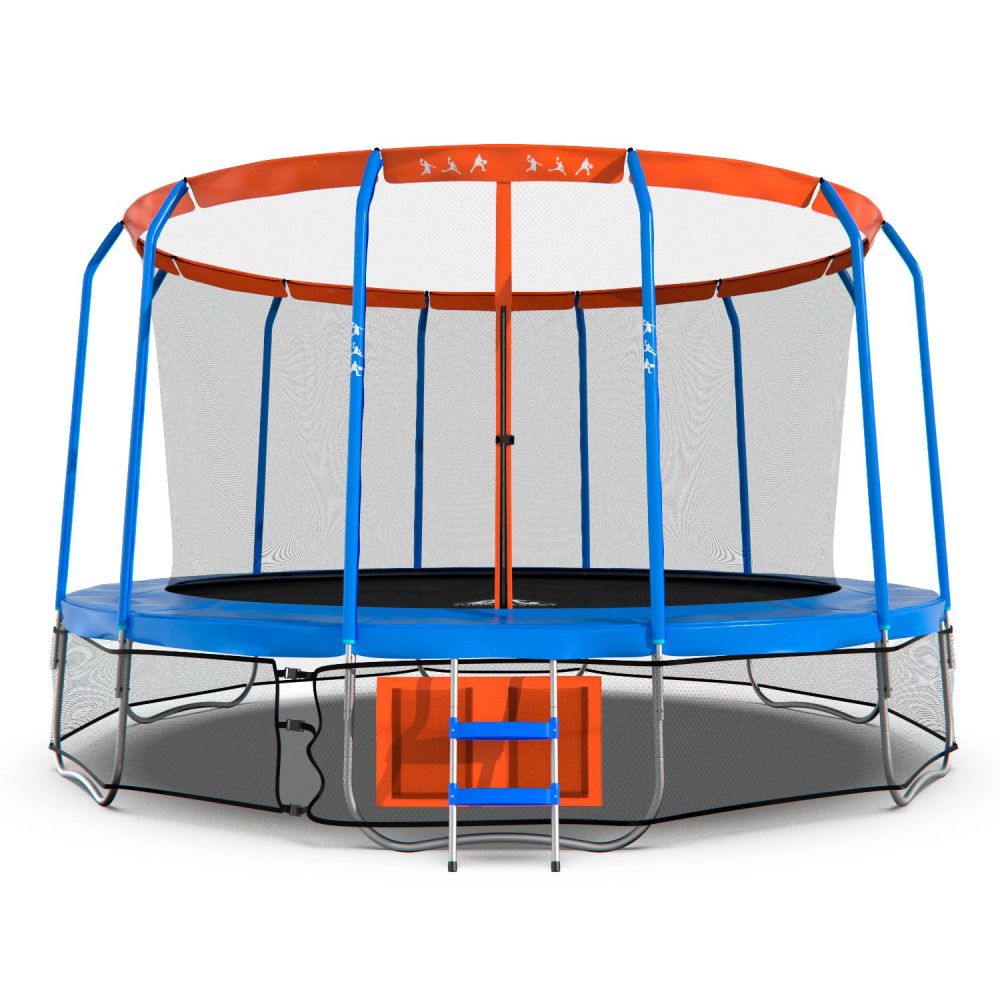 Фотографии Батут DFC JUMP BASKET 16ft внутр.сетка, лестница (488cм)(два короба)