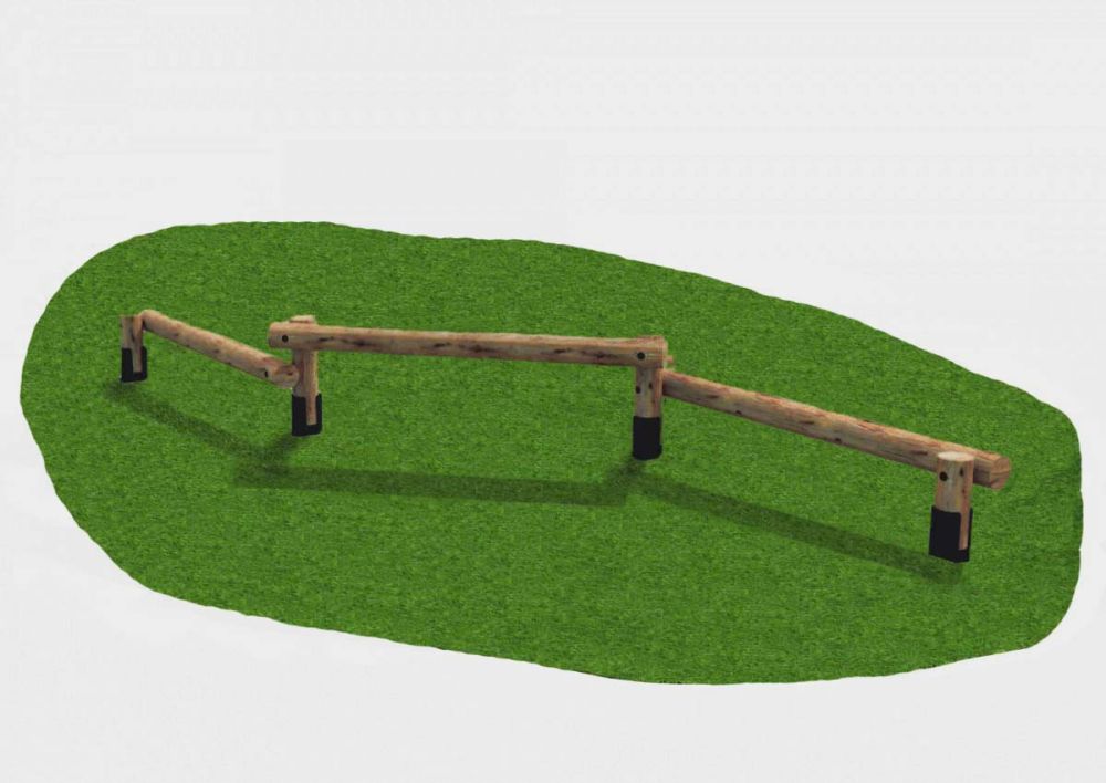 Фото Балансировочное бревно тройное